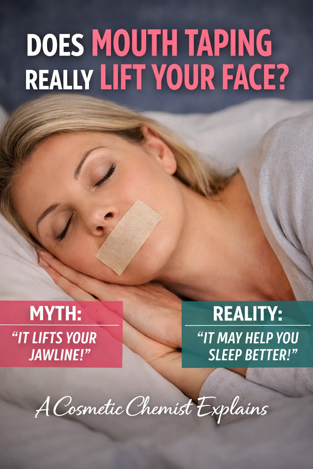 Can Mouth Taping Overnight Really Lift Your Face? The Truth Behind the Viral Trend